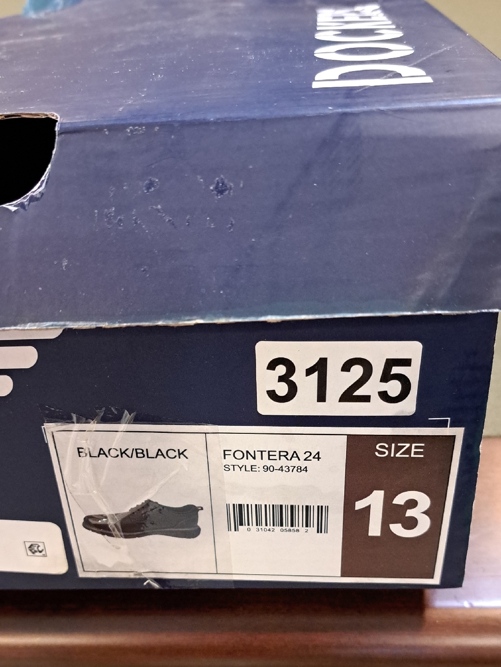 Dockers Men's Fontera 24 Lace Up Casual Dress Shoe - Color: Black - Size: 13 - Picture 10 of 10